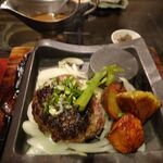 お竈ダイニング 穂垂 - 伊万里牛ハンバーグ