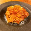 魚介イタリアン酒場サチアーレ - 自家製ミートソーススパゲティ