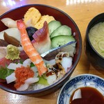 Kintarou Zushi - 海鮮ちらし　850円