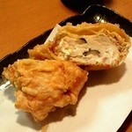 山葵 - キノコとカニの・・・湯葉っぽい感じ