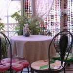 ケル シャンス - 入口脇テーブル席