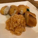 ポン・ド・リゼール  - ★もち豚の手作りハムカツブルーチーズのソース（880円税込）★