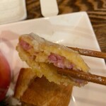 ポン・ド・リゼール  - ★もち豚の手作りハムカツブルーチーズのソース（880円税込）★