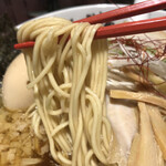 麺屋 我論 - 細麺