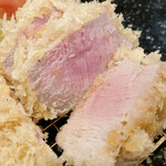 とんかつ 蒼樹 - しゃとんブリアン断面