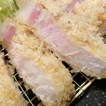 とんかつ 蒼樹 - リブロース断面