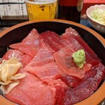 入船鮨 - ランチ：トロ赤身丼