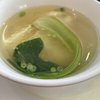 中国料理 桃李 - ワンタンスープ
