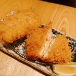 Nadaitonkatsu Katsukura - サーモンかつと蟹クリームコロッケ