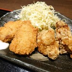 Bizen Imahachiemon - カキフライ＆鶏の唐揚げ 2022年2月