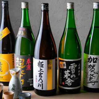 還有日本料理中少有的雞尾酒。享用您最愛的與餐點完美搭配的飲品