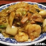 健康中華青蓮 - 五目あんかけやきそば