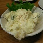 のんき - ポテトサラダ、マヨネーズがたっぷり入ってます！