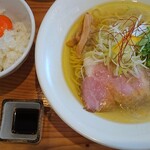 麺処ぐり虎 - 鶏塩ラーメンとTKG