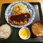 Tonkatsu Katsu Raku Yoko Hamaten - 味噌ロースかつ定食　1300円