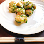 中国料理 四川 - 海苔炒めは目新しい味