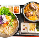 オキナワレーメン - 冷麺&県産肉三種ー1200円