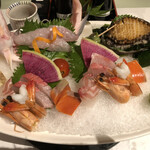 四季の彩 旅篭 - お造りアップ