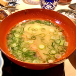 くろぎ - 海老のあら汁　一皿一皿が圧倒的に旨い