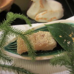 祇園 末友 - 鱈のたらこまぶしアップ