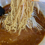 ラーメンレストラン ニングル - 麺アップ
