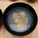 日本橋蛎殻町 すぎた - 浅蜊のお出汁