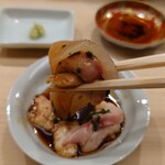 日本橋蛎殻町 すぎた - 鮍は肝醤油で