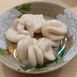 日本橋蛎殻町 すぎた - 鱈の白子 出汁でシンプルに