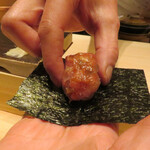 渋谷 鮨 まつもと - 手巻き