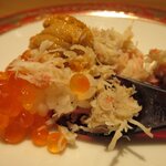 渋谷 鮨 まつもと - ウニかにイクラ