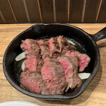ミートキッチン log50 - 牛ハラミステーキ('22/02/09)
