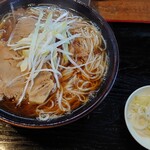 Soba Masa - 券売機にはないが、温かい肉そば