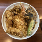 天三 - 季節の天丼～上空写真
