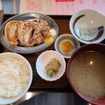 Sapporo Gyouza Seizousho - 餃子ランチ(790円)です。