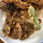 天三 - 舞茸と獅子唐