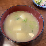 天三 - 豆腐の味噌汁