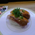 かっぱ寿司 - 活〆寒ぶり焦がし醤油 ¥110