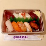 さなえ寿司 - 料理写真:上握り 1100円