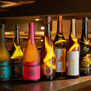 Enjoy our carefully selected sake!