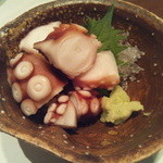 旬鮮炭火焼 獺祭 - タコ刺し