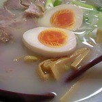 らーめん七右衛門 - 鳥骨しお味 味玉 ６８０円