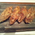旬鮮炭火焼 獺祭 - 手羽先から揚げ