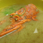 伊豆網代温泉　松風苑 - 伊勢海老の味噌汁