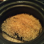 旬鮮炭火焼 獺祭 - 鯖土鍋炊き込みご飯