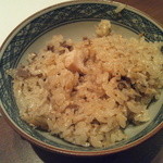 旬鮮炭火焼 獺祭 - 茶碗に盛った鯖ご飯