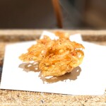 日本橋 蕎ノ字 - 桜えびかき揚げ