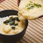 Shimesoba Ya - 出汁の利いた「自然薯ご飯」