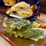 Dining&Bar 海と山の幸 - わさび菜、白舞茸