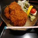 Menojiya - まぐろメンチカツ定食_1000円