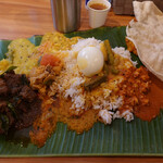 スリマンガラム - Sri Mangalam 2nd anniversary
      special banana reef meals